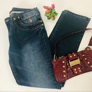 Baby Phat straight leg jeans